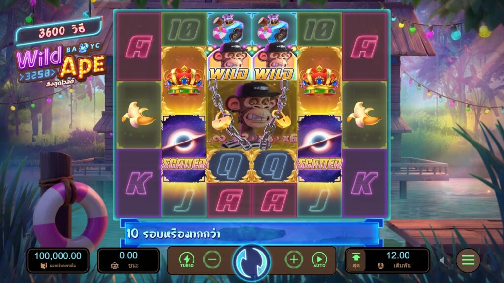 Wild Ape #3258 pgslot ufabet36 ทางเข้า