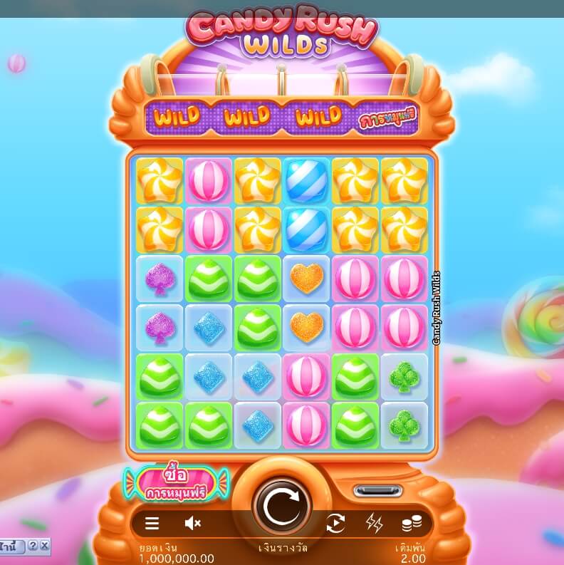 Candy Rush Wilds MICROGAMING UFABET168