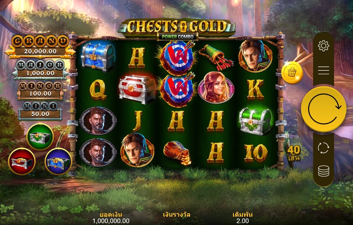 Chests of Gold Power Combo MICROGAMING UFABET168