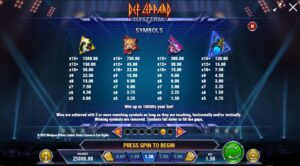 DEF LEPPARD HYSTERIA ทดลองเล่น PLAY’n GO เครดิตฟรี UFABET เว็บตรง