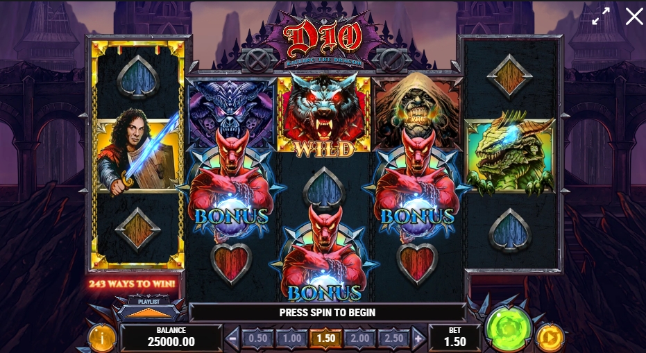 DIO - KILLING THE DRAGON ทดลองเล่น PLAY’n GO เครดิตฟรี UFABET ทดลองเล่น