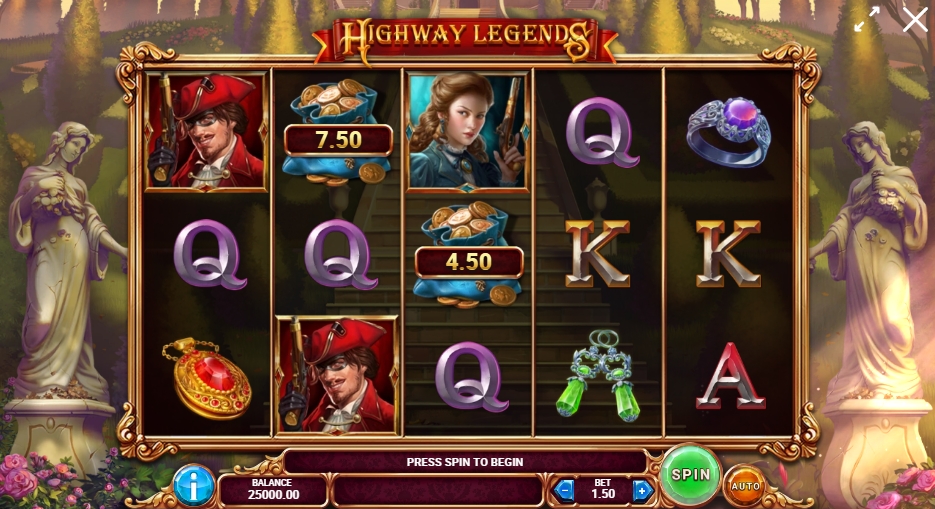 HIGHWAY LEGENDS ทดลองเล่น PLAY’n GO เครดิตฟรี UFABET เว็บตรง