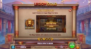 LEGION GOLD ทดลองเล่น PLAY’n GO เครดิตฟรี UFABET ทดลองเล่น