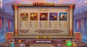 LEGION GOLD ทดลองเล่น PLAY’n GO เครดิตฟรี UFABET ทางเข้า