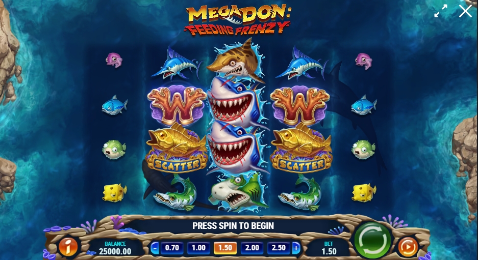 MEGA DON FEEDING FRENZY ทดลองเล่น PLAY’n GO เครดิตฟรี UFABET ทดลองเล่น