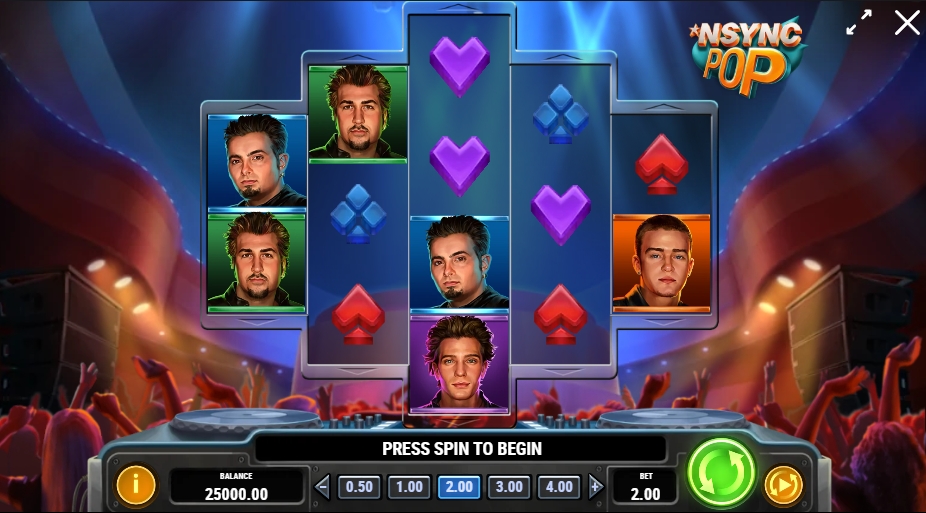 NSYNC POP ทดลองเล่น PLAY’n GO เครดิตฟรี UFABET ทางเข้า