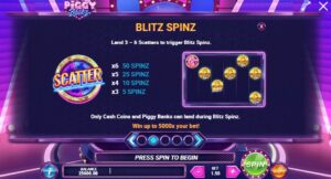 PIGGY BLITZ ทดลองเล่น PLAY’n GO เครดิตฟรี UFABET เว็บตรง