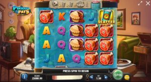 PIRANHA PAYS สล็อตค่าย PLAY’n GO เว็บตรง UFABET168