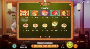 SLASHIMI ทดลองเล่น PLAY’n GO เครดิตฟรี UFABET ฟรีเครดิต