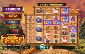 Wolf Blaze Megaways MICROGAMING UFABET168